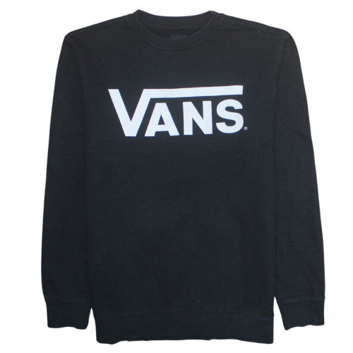 Vans Mens Black XS Pullover Crew Neck Sweatshirt