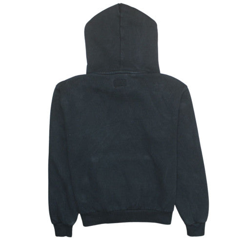 Converse Women Black Small Pullover Hoodie 80% Cotton Fleece