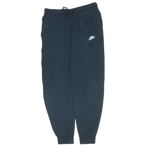 Nike Men's Black Fleece Jogger Trousers Size S Regular Fit
