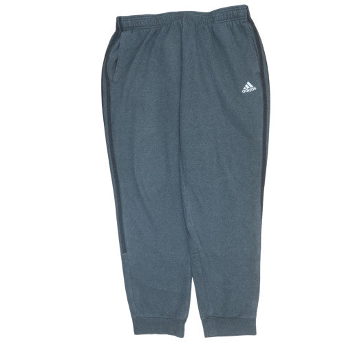 Adidas Men's Grey Fleece Jogger Tapered Sweatpants Size M