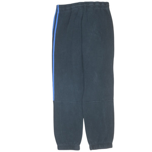 Adidas Men Black Joggers Fleece Activewear Trousers M Regular Fit