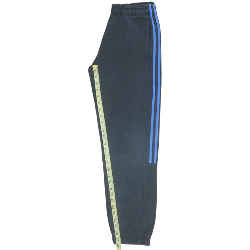 Adidas Men Black Joggers Fleece Activewear Trousers M Regular Fit