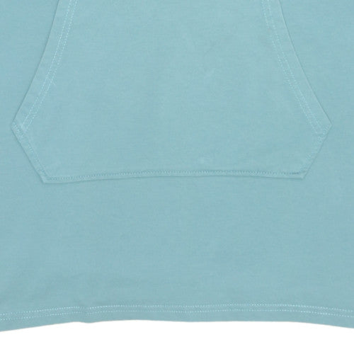 Nike Men's Blue Pullover Hoodie L Logo Cotton Sweatshirt