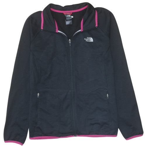 The North Face Women's Black Full Zip Fleece Sweatshirt Size M