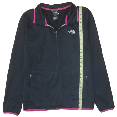 The North Face Women's Black Full Zip Fleece Sweatshirt Size M
