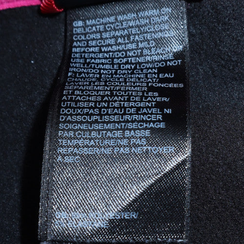 The North Face Women's Black Full Zip Fleece Sweatshirt Size M