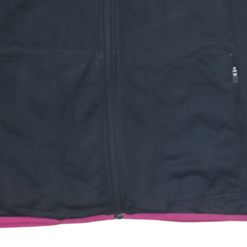 The North Face Women's Black Full Zip Fleece Sweatshirt Size M