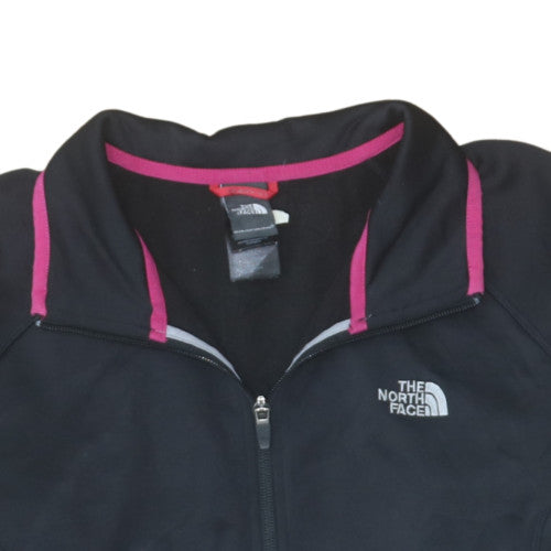 The North Face Women's Black Full Zip Fleece Sweatshirt Size M
