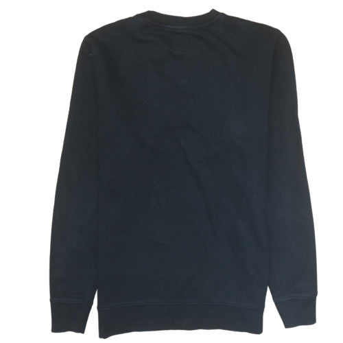 Vans Mens Black XS Crew Neck Graphic Print Sweatshirt