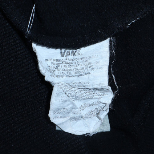 Vans Mens Black XS Crew Neck Graphic Print Sweatshirt