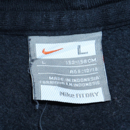 Nike Mens Teens Black Hoodie Cloughjordan FC L Full Zip Fleece