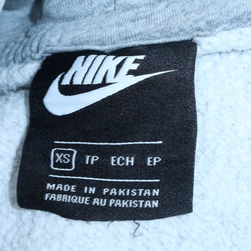 Nike Mens Grey Pullover Hoodie XS Regular Fit Sports Fleece