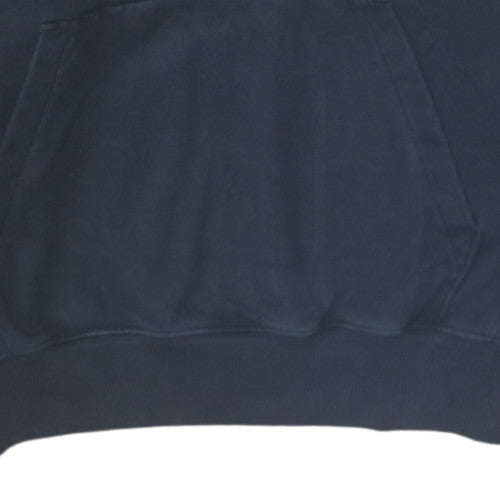 Champion Men's Black Pullover Hoodie Small Embroidered Logo