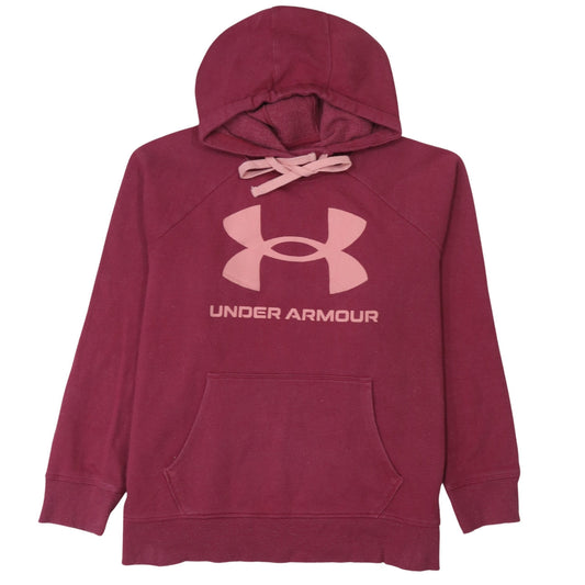 Under Armour Men's Red XL Pullover Hoodie Fleece Sportswear