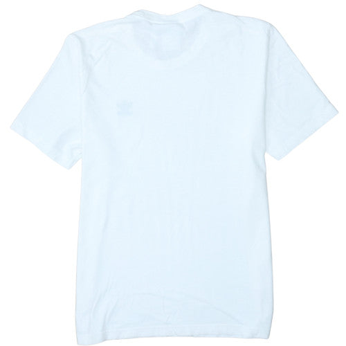 Adidas Men's White Crew Neck Short Sleeve Cotton T-Shirt M
