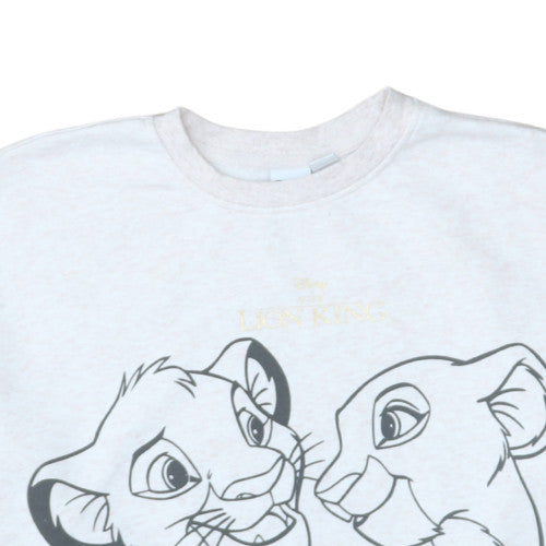 Primark Disney Women’s White Lion King Sweatshirt Size M 12/14