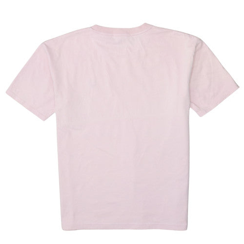 Fred Perry Women Pink Cotton Crew Neck Short Sleeve T-Shirt UK 8