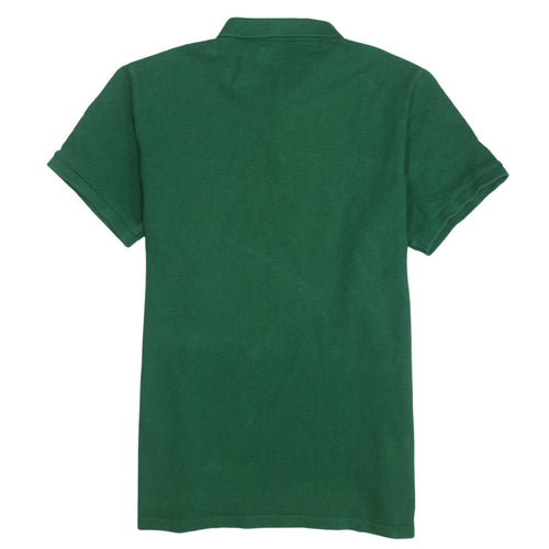 Superdry Men’s Green Organic Cotton Short Sleeve Polo Shirt Size M
