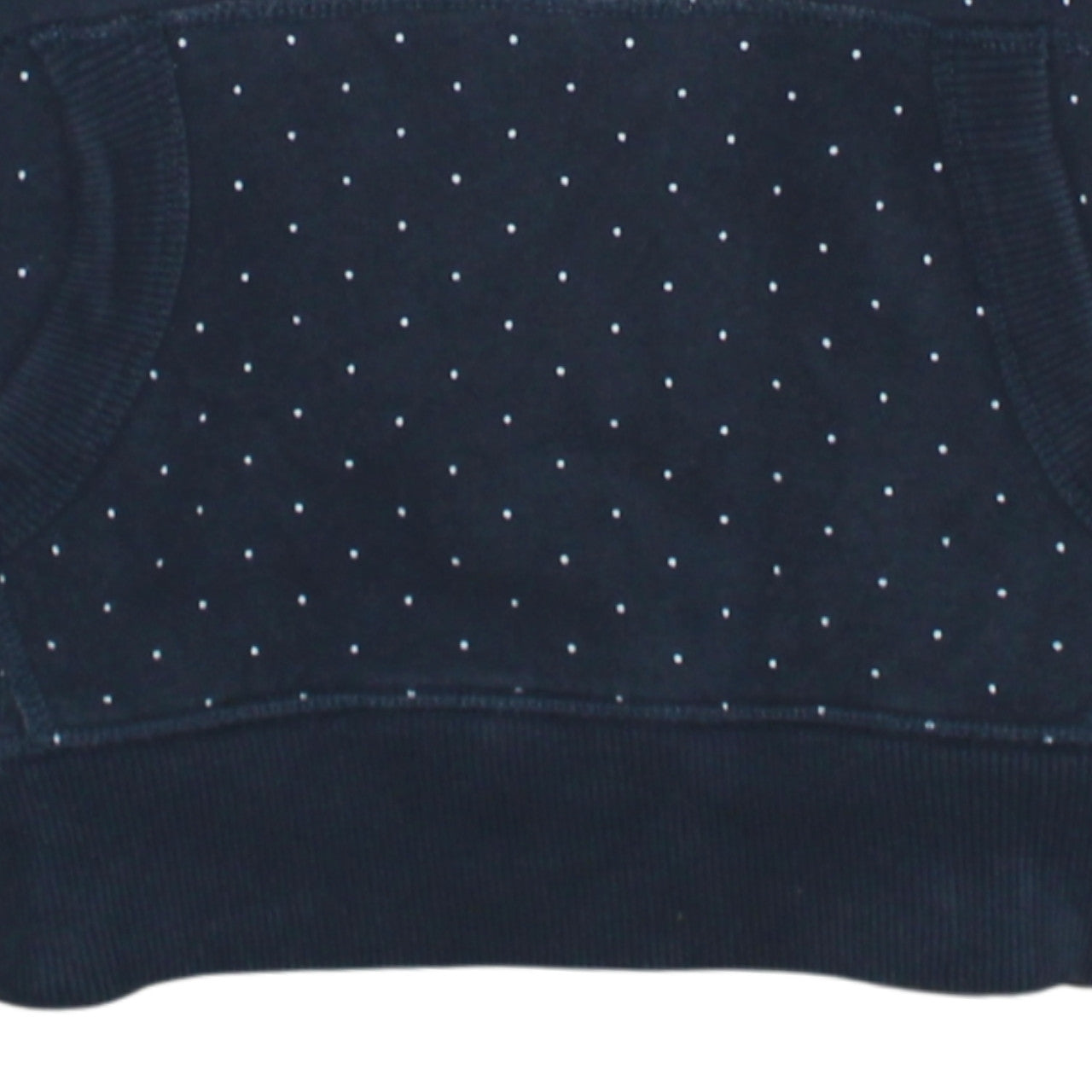 Superdry Men's Blue Polka Dot Pullover Hoodie Size M Classic Style