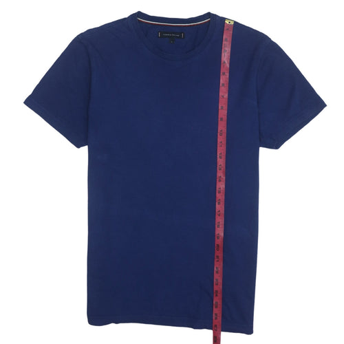 Tommy Hilfiger Men's Blue Cotton Crew Neck T-Shirt Size L