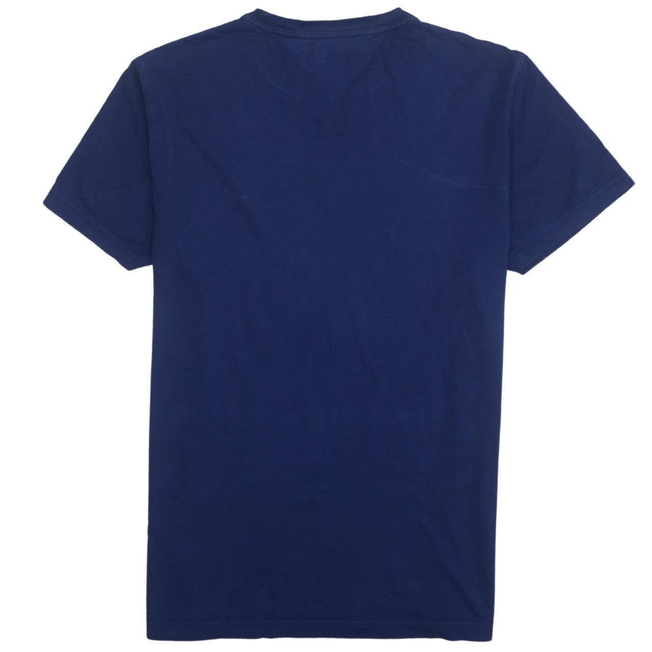 Tommy Hilfiger Men's Blue Cotton Crew Neck T-Shirt Size L