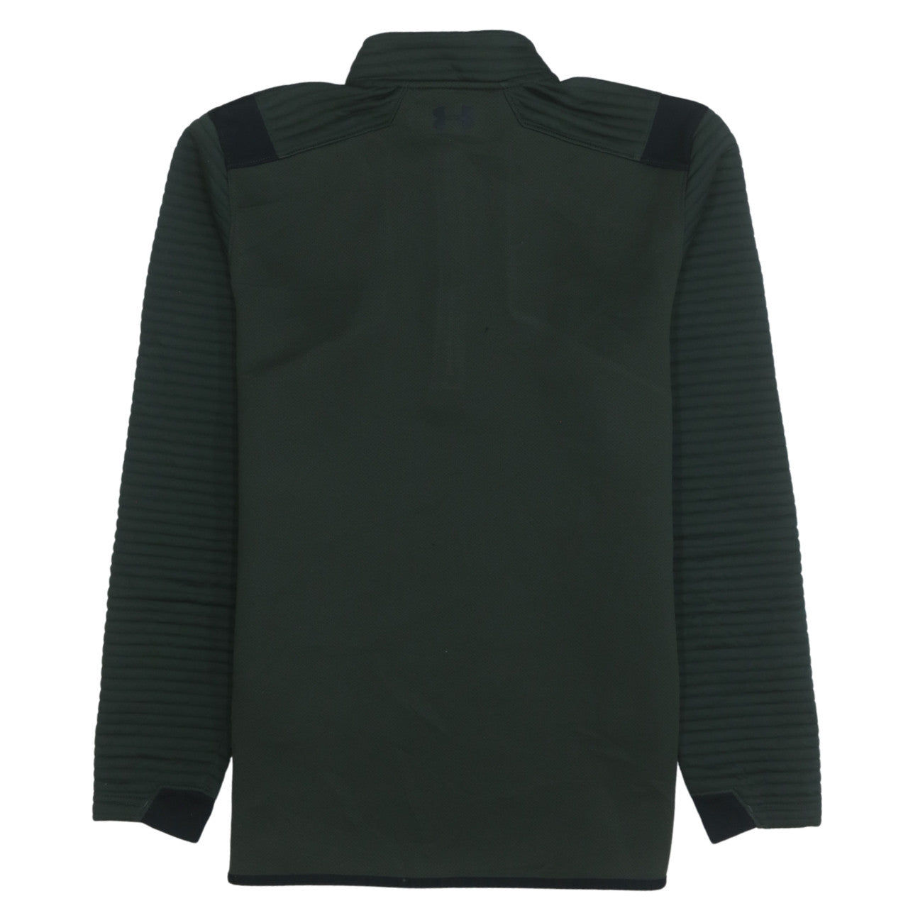 Under Armour Men Green M 1/4 Zip ColdGear Sweatshirt Fleece Top