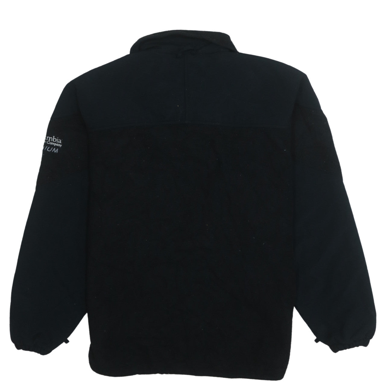 Columbia Men's Black Fleece Full Zip Outdoor Sweatshirt Size M