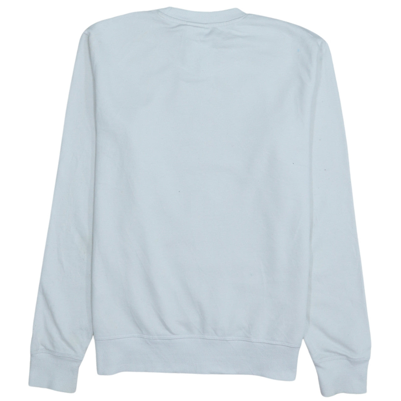 New Balance Men's White Logo Pullover Sweatshirt Size M