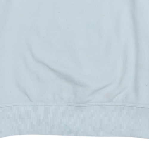 New Balance Men's White Logo Pullover Sweatshirt Size M