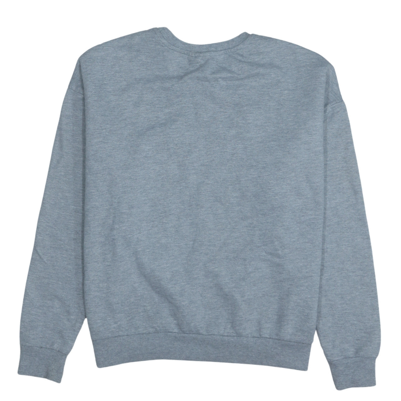 Disney Women Grey Lilo & Stitch Long Sleeve Pullover Sweatshirt Size L