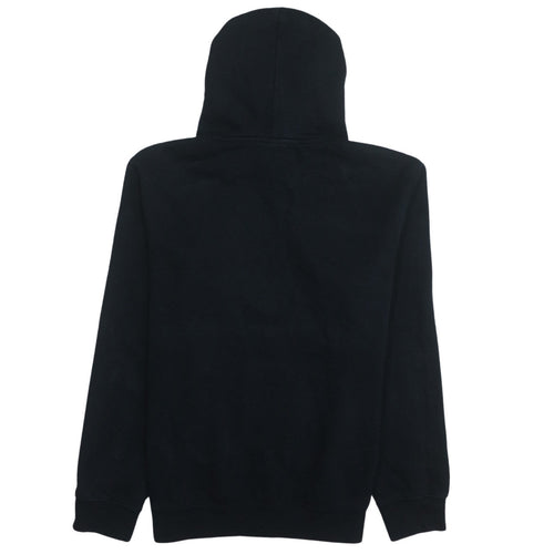 Champion Men's Black Pullover Hoodie Medium Fleece Logo Sweatshirt