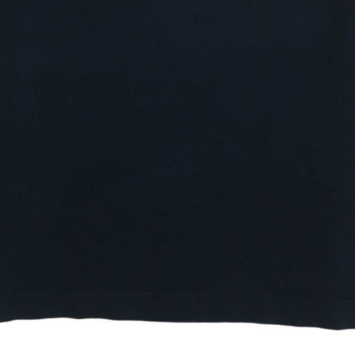 Kappa Men's Black Cotton Polo Shirt Size L Short Sleeve Casual
