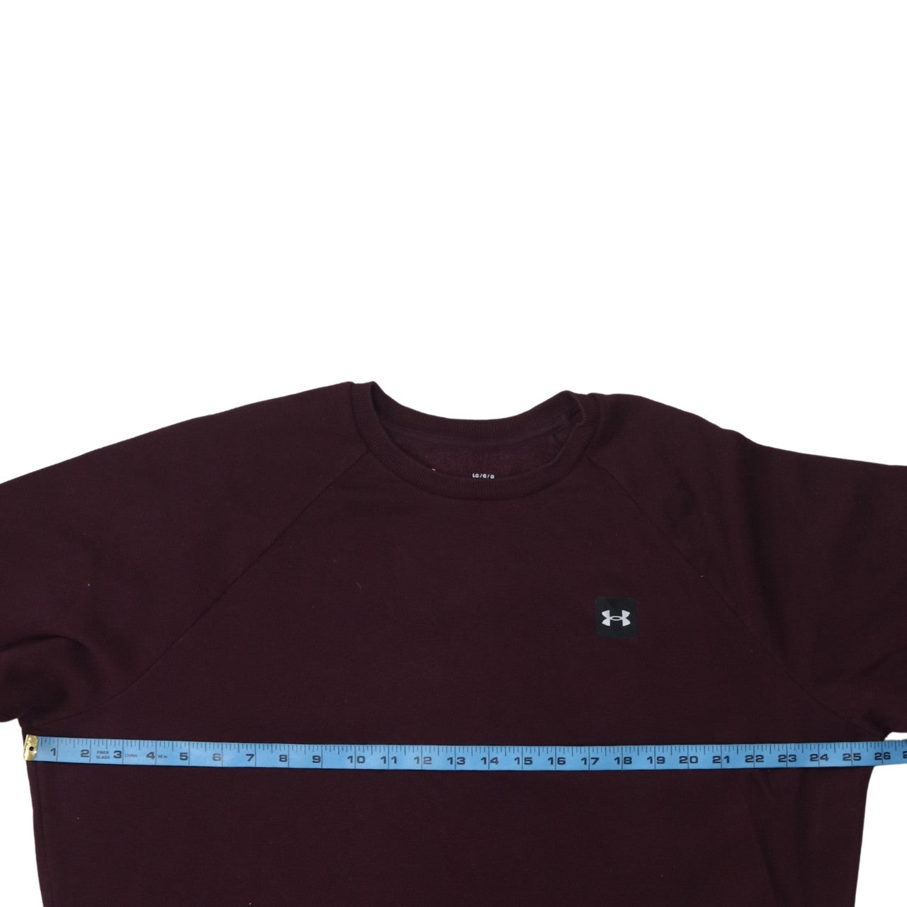 Under Armour Men's Brown Large Pullover Sweatshirt Crew Neck Fleece