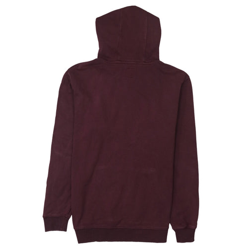 Vans Men's Brown Small Pullover Hoodie with Logo Graphic