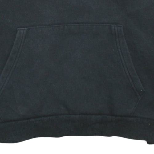 Puma Men's Black Pullover Hoodie Size L Sports Fleece Sweatshirt