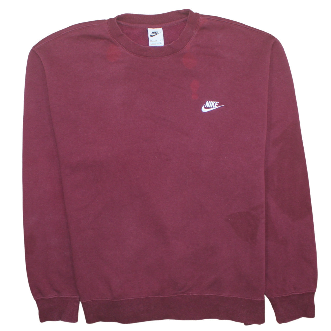 Nike Men's Red 2XL Pullover Crew Neck Sweatshirt