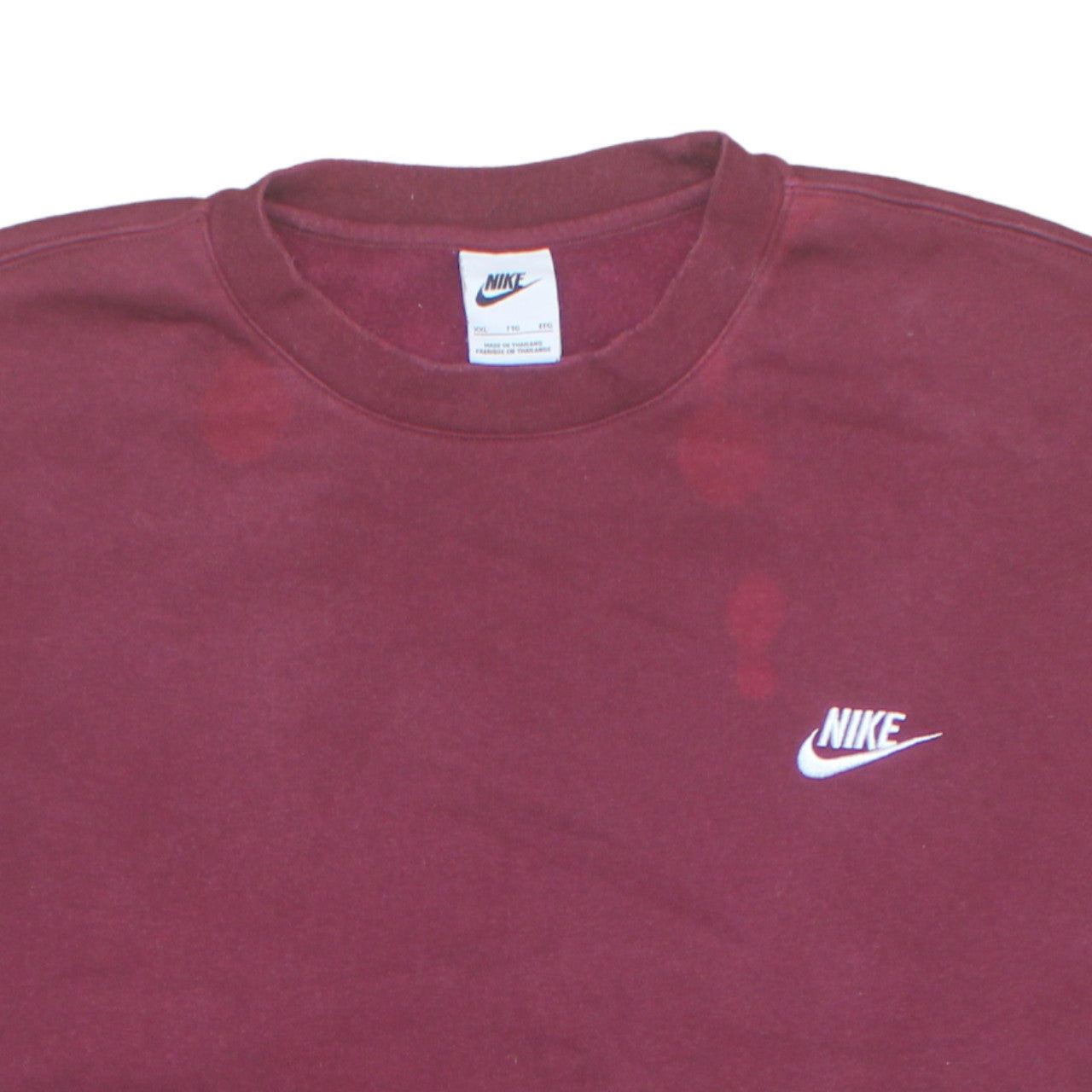 Nike Men's Red 2XL Pullover Crew Neck Sweatshirt