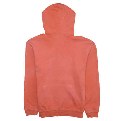 GAP Women’s Orange Pullover Hoodie L Logo Graphic Casual Fleece