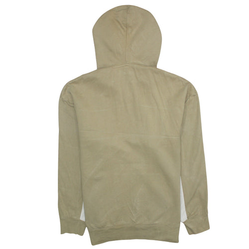 Levi's Men's Beige Blue Colour Block Relaxed Fit L Pullover Hoodie