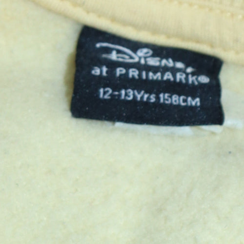 Disney at Primark Girls Yellow Mickey Mouse Pullover Sweatshirt 12-13 Years