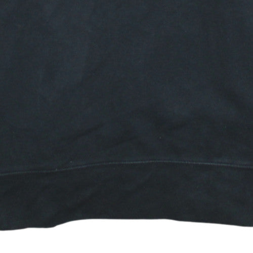 Levi Strauss Men's Black Embroidered Logo Pullover Sweatshirt Size M