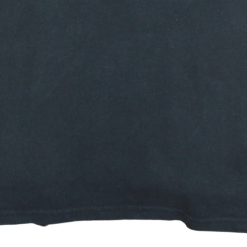Nike Men's Black Cotton Short Sleeve Polo Shirt Size L