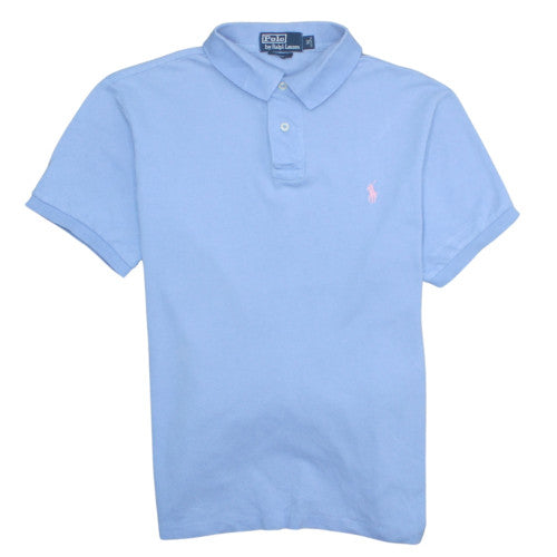 Ralph Lauren Men's Blue Classic Fit Short Sleeve Polo Shirt M