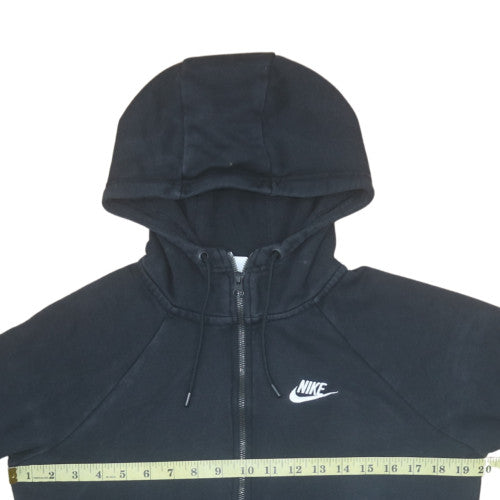 Nike Women's Black Small Full Zip Hoodie Sweatshirt Sportswear