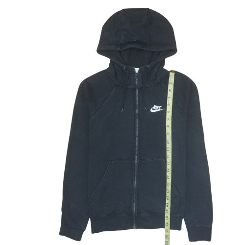 Nike Women's Black Small Full Zip Hoodie Sweatshirt Sportswear