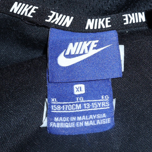 Nike Boys Black Full Zip Hoodie XL 13-15 Years Hooded Sweatshirt