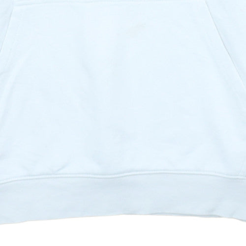 Champion Men's White Pullover Hoodie XL Regular Fit Fleece Logo