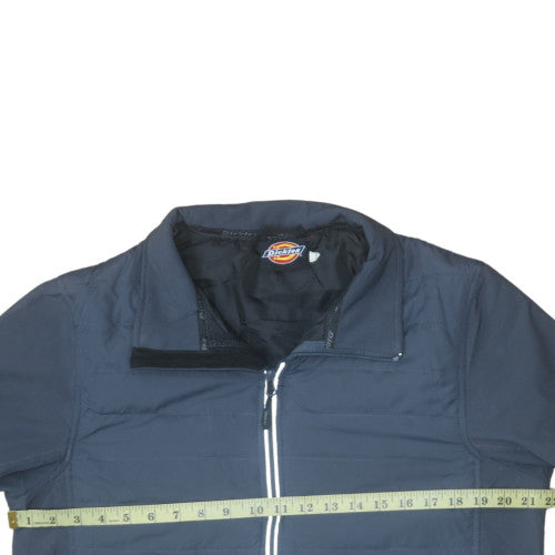 Dickies Men's Blue Full Zip Lined Work Jacket Size L Regular