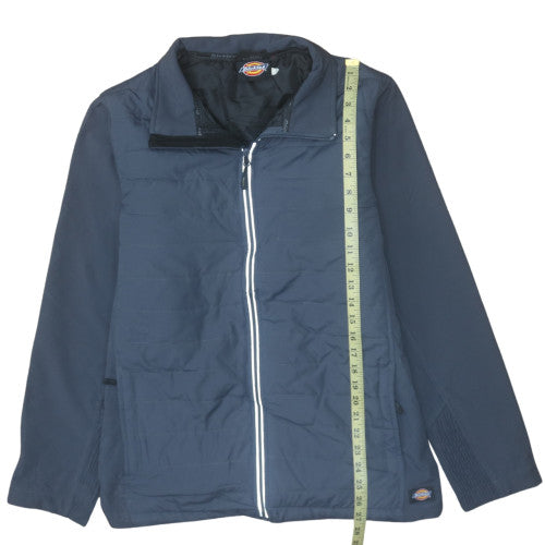 Dickies Men's Blue Full Zip Lined Work Jacket Size L Regular