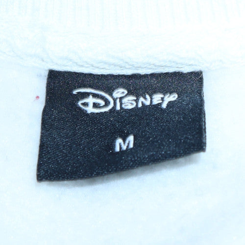 Disney Womens White Mickey Mouse Authentic Sweatshirt Size 12-14
